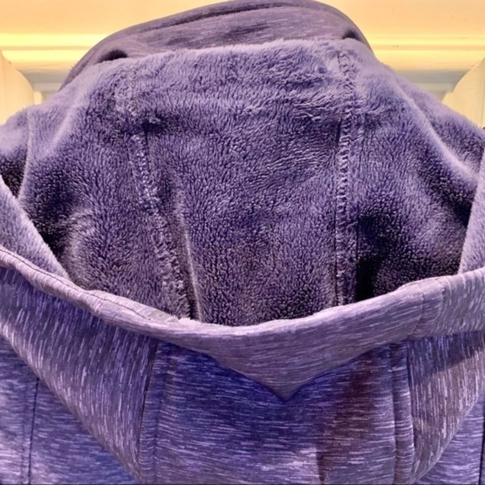 Free Country Purple Fleece Lined Hoodie Jacket L - Picture 12 of 14
